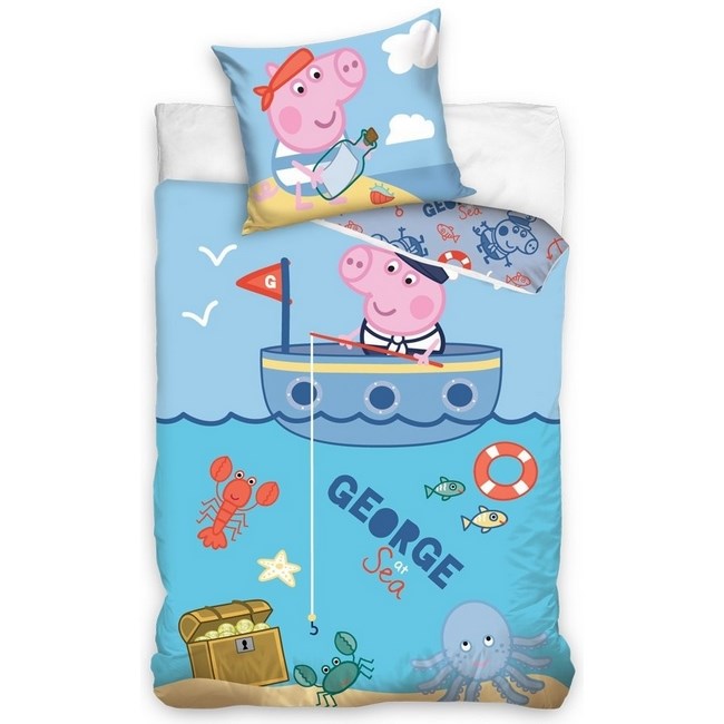 Povlečení Prasátko Peppa - George Námořník