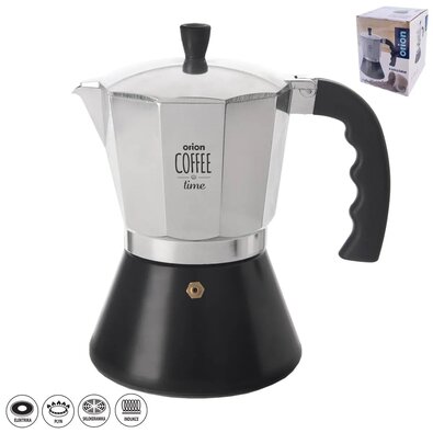 Orion Espressokocher Al/UH 0,45 l