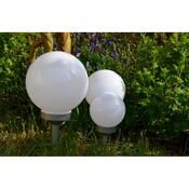 Sharks Glob Solar LED de grădină, d. 20 cm