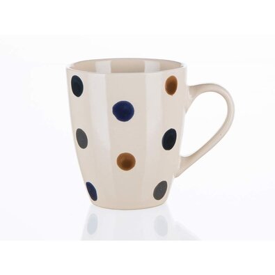 Banquet Keramiktasse DOTS 210 ml