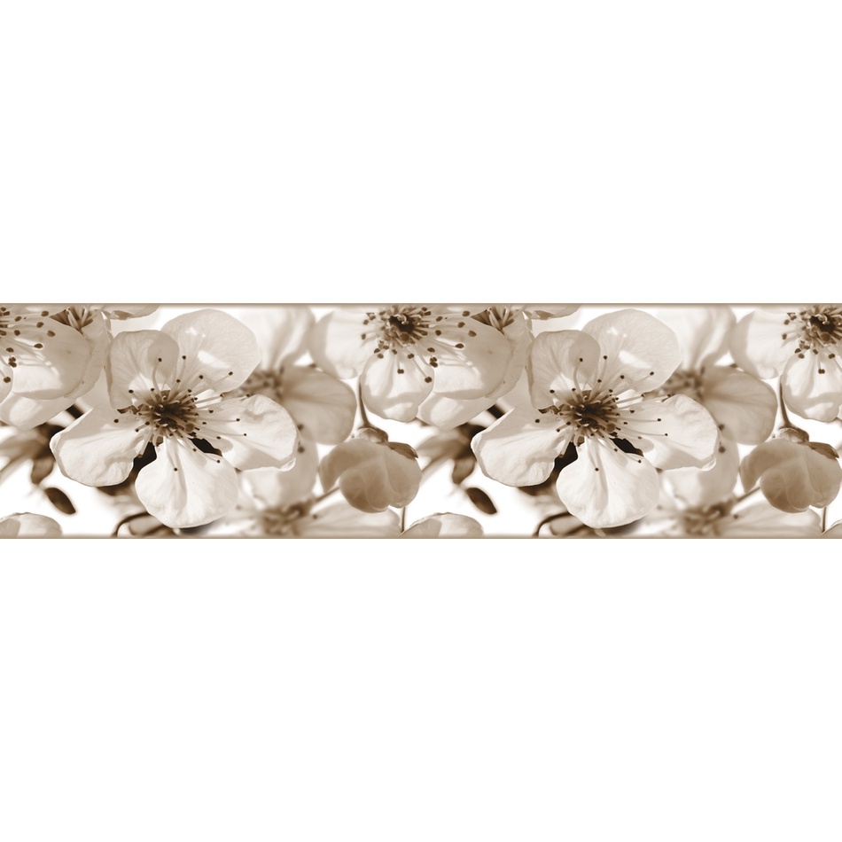 AG Art Alma virágok öntapadós bordűr tapéta, 500 x 14 cm