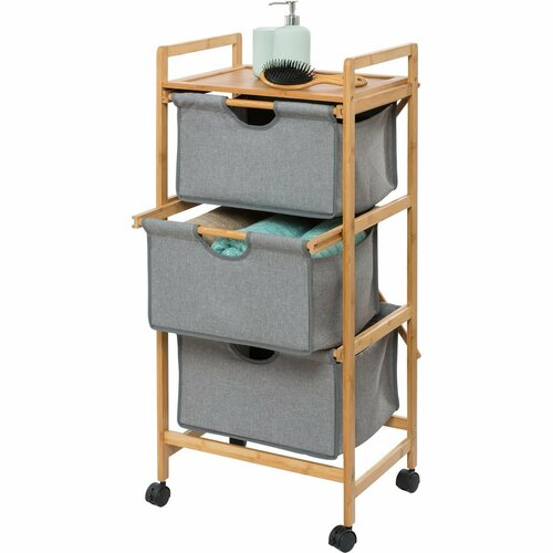 Wenko Mobilná policová jednotka so zásuvkamiBAHARI