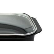 Elo 82840 Basic Bräter mit Glasdeckel und Aromagriff Raffinesse 40 x 26 cm