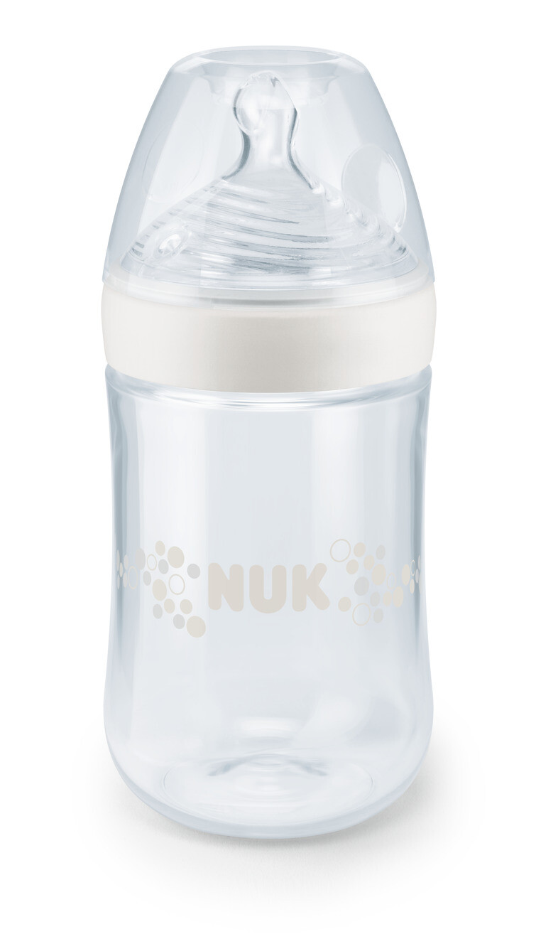 Kojenecká láhev NUK Nature Sense 260 ml bílá