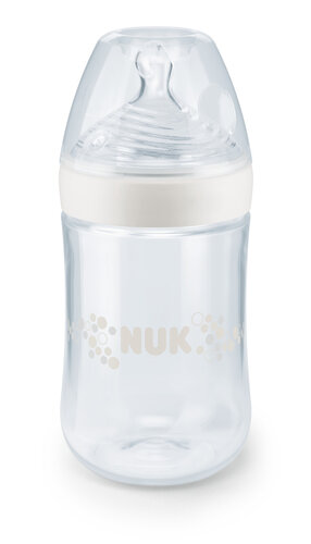 NUK Fľaša Nature Sense, 260 ml, biela