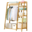 Organizator practic de dulapuri Vinet, bambus, 110x 40 x 140 cm