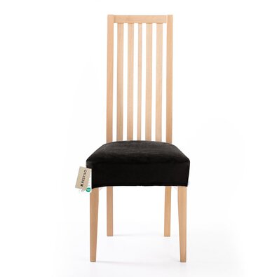 Restilo Husă pentru scaun Sento negru, 40 x 40 + 5 cm