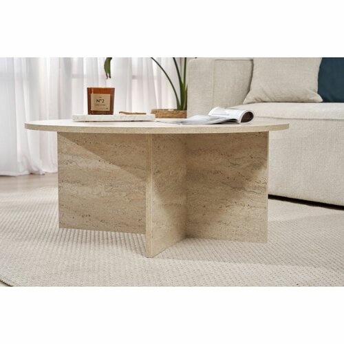 Konferenční stolek Soleil Travertine