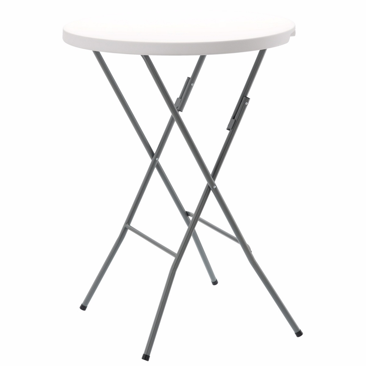 Aldotrade összecsukható catering asztal, szélesség 80 x magasság 110 cm, kerek akciós termékkép 1