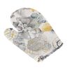 Bellatex Topfhandschuh EMA Dreiecke grau, 18 x 28 cm