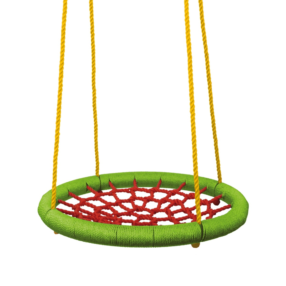 Woody Hojdací kruh pr. 83cm, zeleno-červená