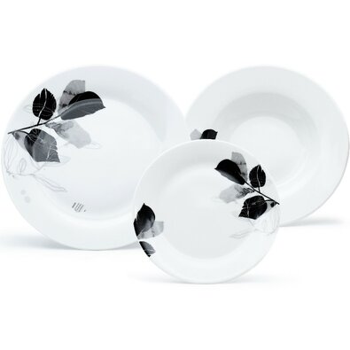 Arôme Home Hársfa 18 db-os étkészlet, extra fehér