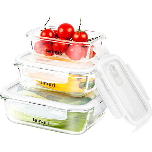 Lamart LT6011 3-delni set posod Air