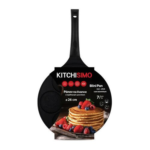 Kitchisimo Ponev za palačinke Smajlík, 26 cm
