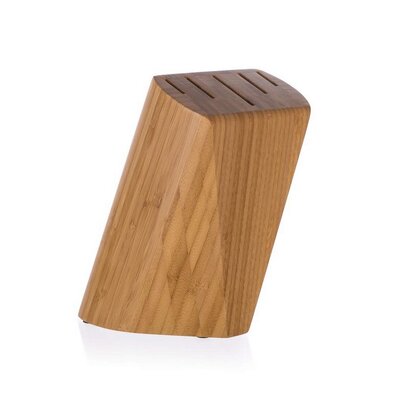 Suport din lemn Banquet BRILLANTE, pentru 5 cuțite, 22 x 13,5 x 7 cm