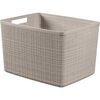 Curver Košík Jute L 20 l, taupe