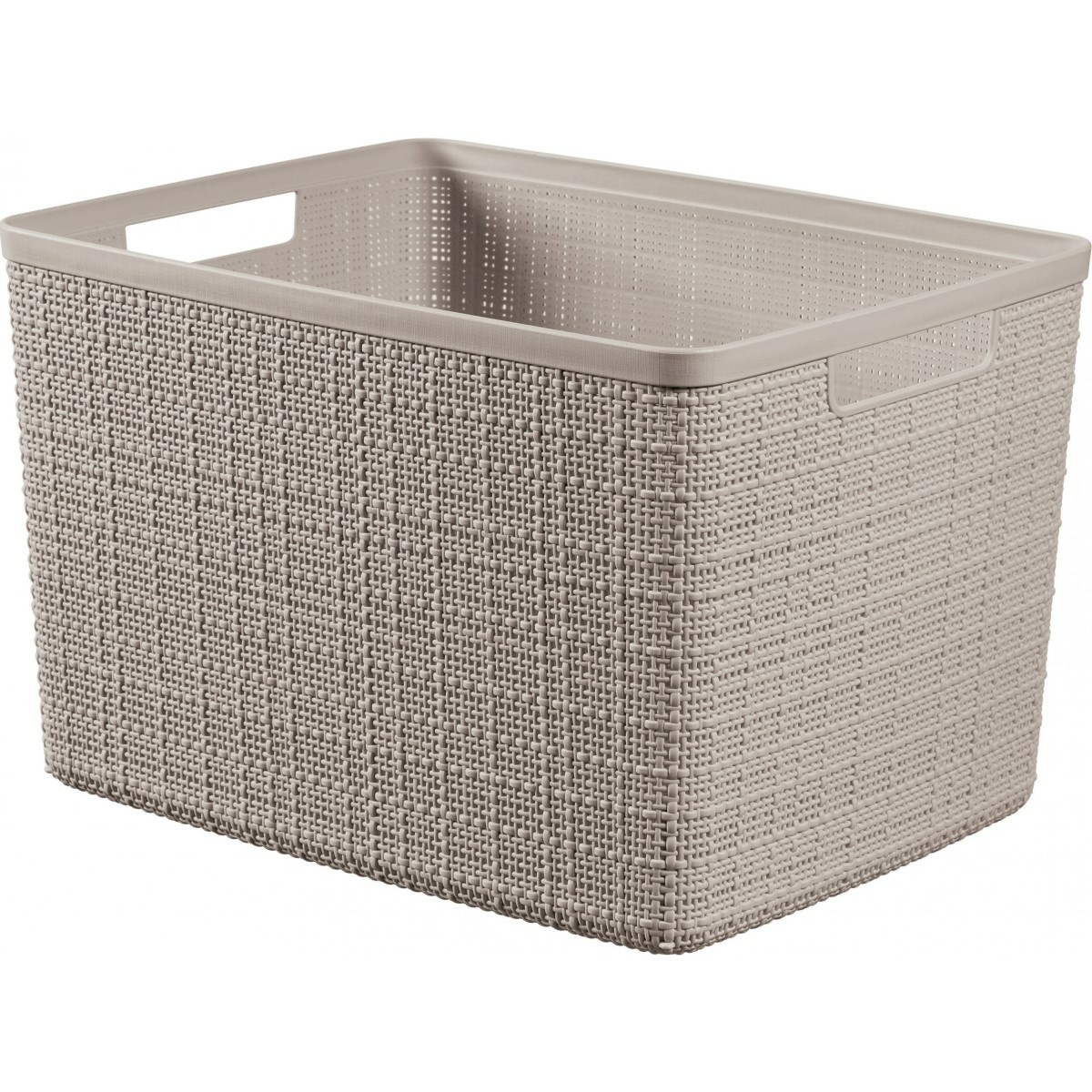 Curver Kosz Jute L 20 l, taupe