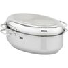 Elo 99938 Bräter mit Deckel und Rost Bella Gusto 38 x 27,5 cm