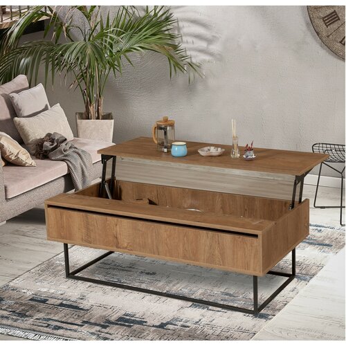 Couchtisch Est Walnut and Black