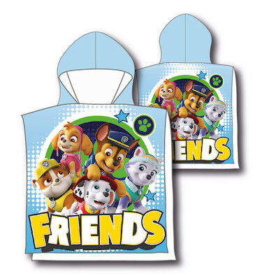 Obrázok Jerry Fabrics Detské pončo Paw Patrol 259, 50 x 115 cm