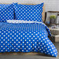 4Home Bavlnené obliečky Modrá bodka, 160 x 200 cm, 70 x 80 cm