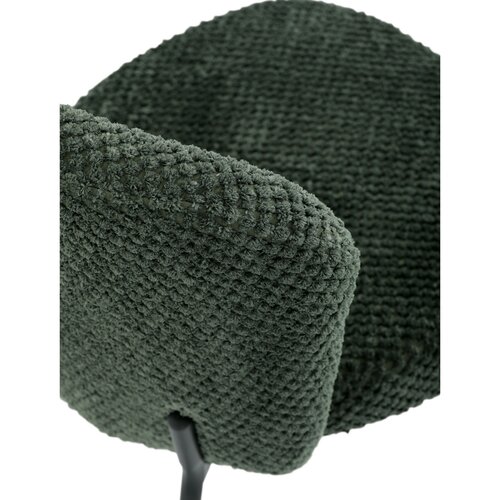 Scaun de sufragerie Bouclé CT-W1077 GRN2, verde