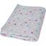 Babymatex Kinderdecke Milly Punkt Grau , 75 x 100 cm