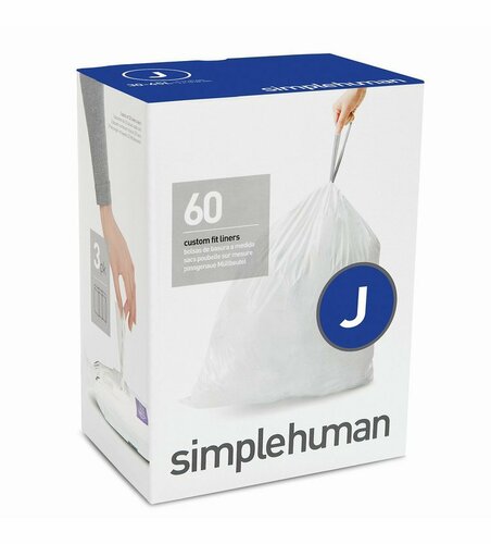 Simplehuman Мішки для сміття J 30-45 л, 60 шт.