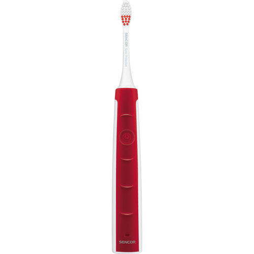 Sencor SOC 1101RD sonická zubná kefka, červená