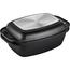 Lamart LT1105 Sütőedény grillfedéllel Double 9 l/3l, fekete