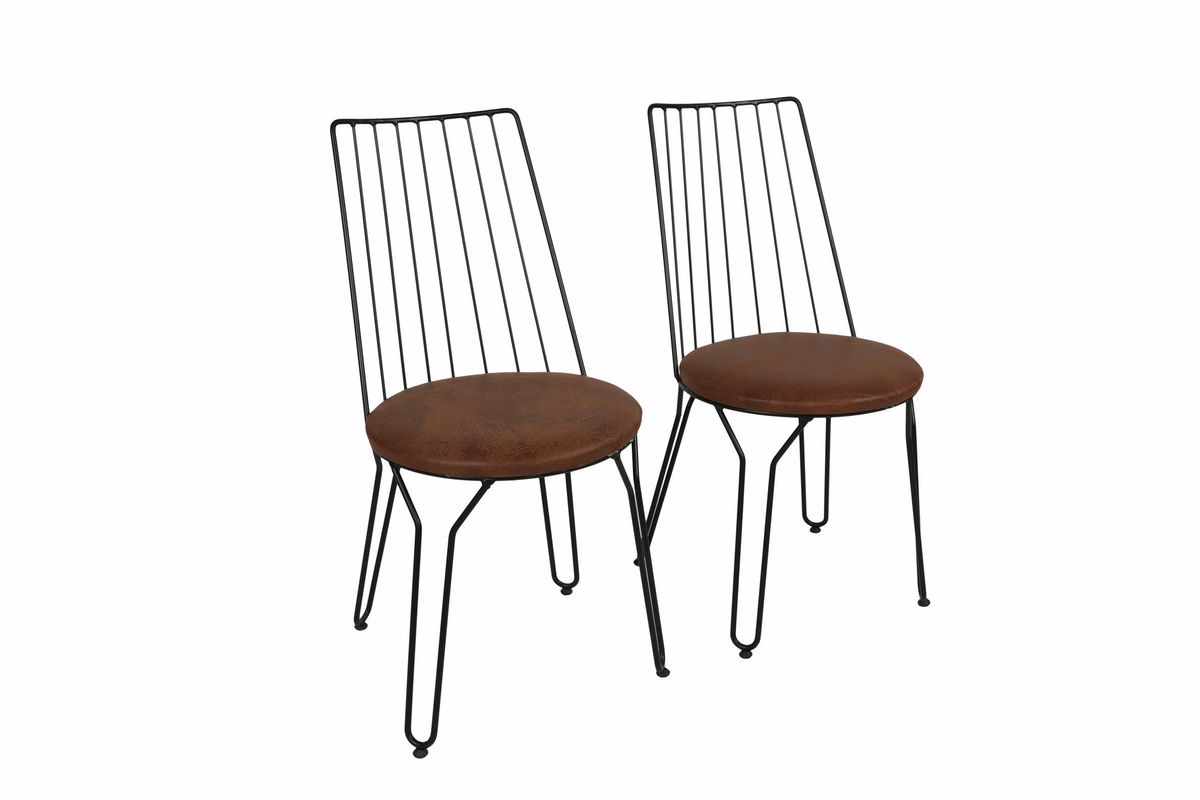 Set de scaune de sufragerie Ada Brown, 2 buc.