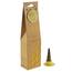 Set de frangipanis organice parfumate Sandalwood, 12 buc, cu suport ceramic