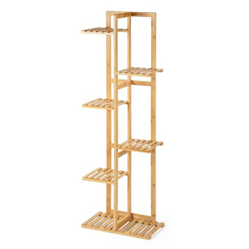 Stojan na rostliny G21 6 úrovní, bambusový