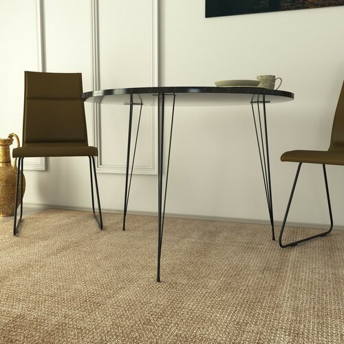 Sandalf Royal Black and White étkezőasztal