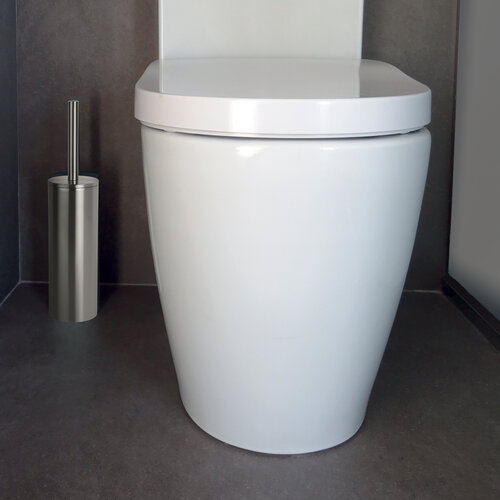 Spirella szczotka do WC Nyo/Akira, szczotkowanastal nierdzewna