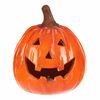 Decorațiune LED de toamnă Dovleac cu față, 14 x 13x 16 cm, ceramică