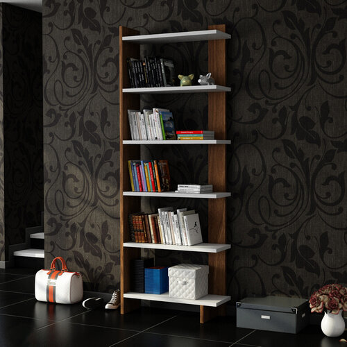 Biblioteca Comanda White Walnut