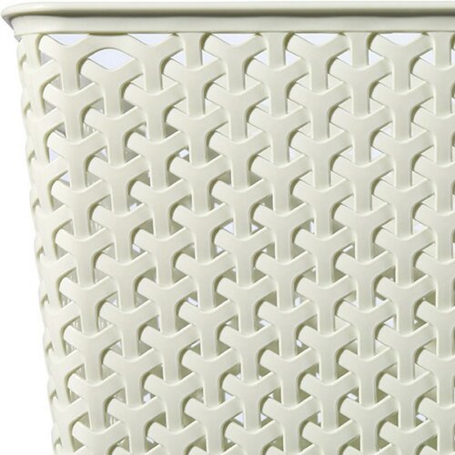 Curver RATTAN 'Y' STYLE контейнер для зберігання великий кремовий