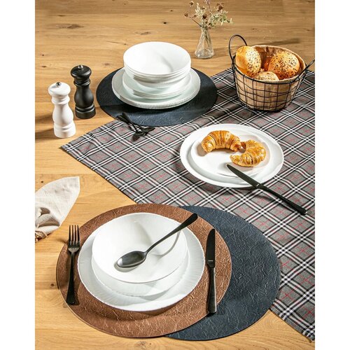 Bormioli Rocco 18-teiliges Geschirrset Coconut