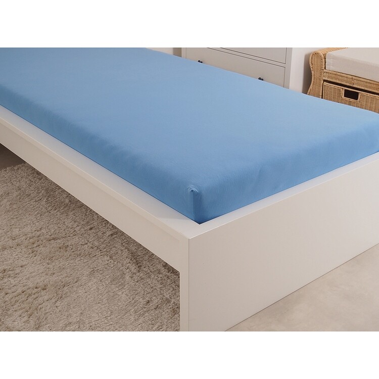 4Home Ideal jersey lepedő égszínkék, 100 x 200 cm, kék, 100 x 200 cm termék 2. képe