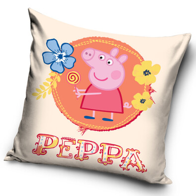 Peppa Pig Virágok kispárna40 x 40 cm