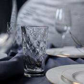 Set pahare long drink Bormioli Rocco Kaleido, 6 piese, 370 ml