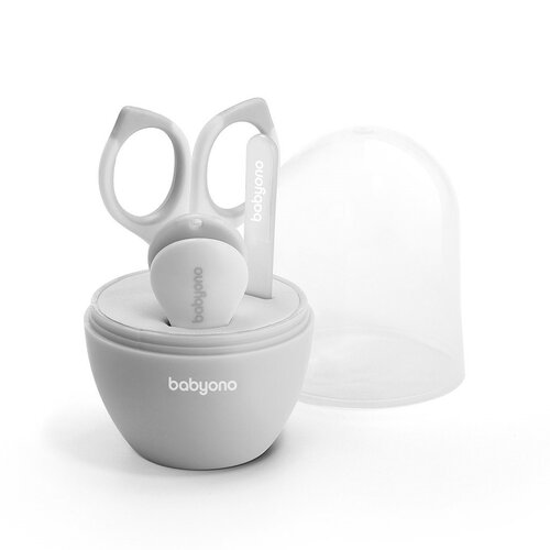 Set de îngrijire a unghiilor Baby Ono alb,3 buc