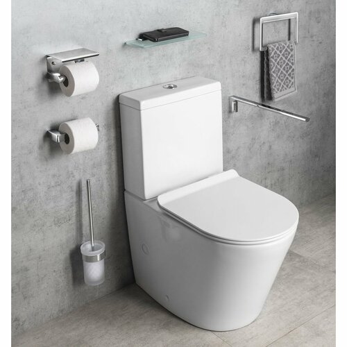 GEDY PI2213 Pirenei fiksno držalo za brisače 41cm, srebrno