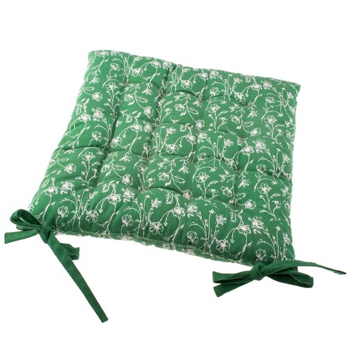 Sedež za stol Zora zelen, 40 x 40 cm