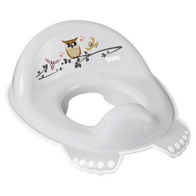 Tega Baby-Toilettensitz Weise Eule, Grau