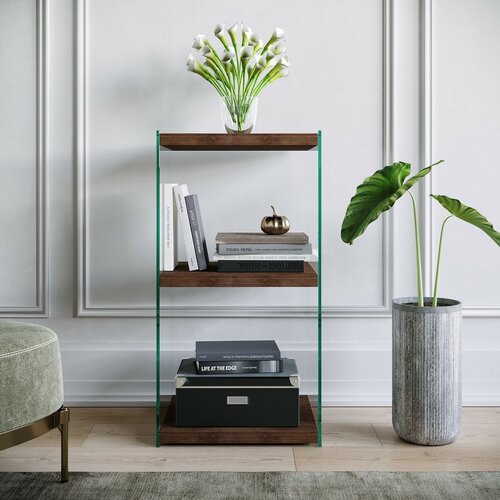 Bibliotecă Rux Walnut