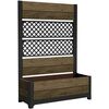 Ghiveci Keter Deco Tulip 110 l, 2 panouri, maro
