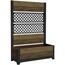 Keter Donica Deco Tulip 110 l, 2 panele, brązowy