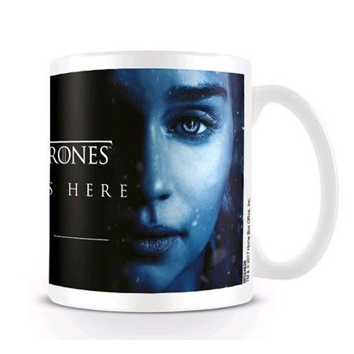 Game of Thrones Keramický hrnček Daenerys 315 ml, biela
